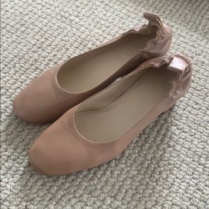 Everlane day heel, beige 5.5